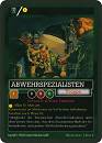 Prsks Sammelkarte Abwehrspezialisten