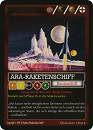 Prsks Sammelkarte Ara Raketenschiff