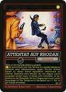 Prsks Sammelkarte Attentat auf Rhodan